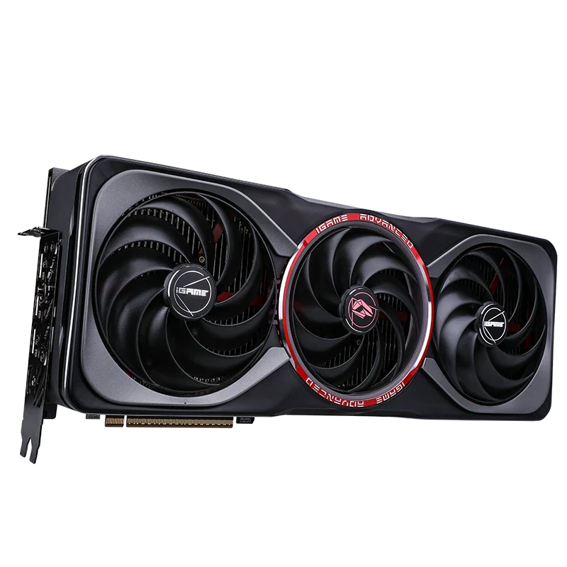 Colorful iGame GeForce RTX 5080 Advanced OC 16GB-V GDDR7 Graphics Card – 256-bit, DLSS 3.5, Ray Tracing, Triple Fan Cooling, RGB Lighting, HDMI 2.1 & DisplayPort 2.1 – High-Performance Gaming GPU