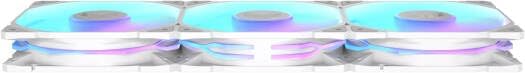 ASUS TUF Gaming TR120 ARGB Reverse Fan White – 120mm 3-in-1 Pack, Addressable RGB, High-Performance Cooling