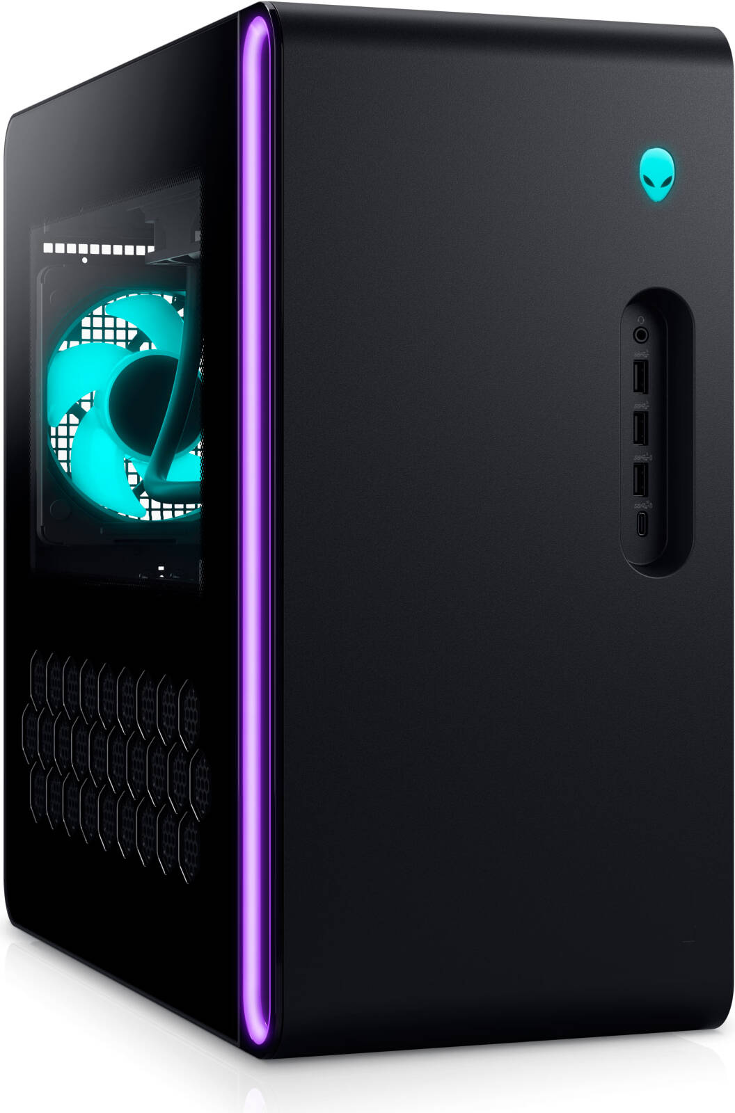 DELL Alienware Aurora R16 Gaming Desktop, Intel Core i7-14700KF, 32GB RAM, 2TB SSD, NVIDIA GeForce RTX 4080 16GB GPU, KB216 ENG K/B & MS116 Mouse, Win11Pro, Basalt Black | AUR-R16-4080
