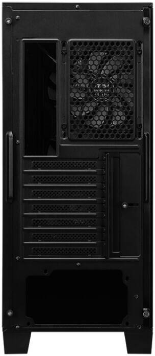 MSI MAG FORGE 120A AIRFLOW Mid-Tower Gaming PC Case – High-Airflow Mesh Front, 4x ARGB Fans, Tempered Glass Side Panel, Mystic Light Sync, USB 3.2 Gen1 Front I/O, ATX/Micro-ATX/Mini-ITX Support, Superior Cooling Design