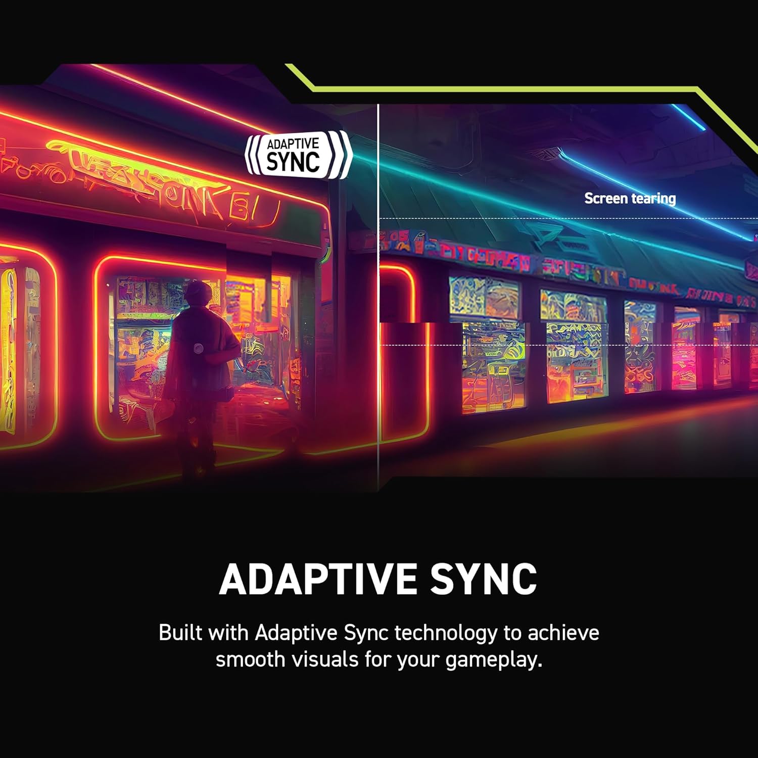 MSI MAG 275QF Gaming Monitor – 27" WQHD (2560×1440) IPS | 180Hz | 0.05ms | HDR | Adaptive Sync | Flat Display MSI