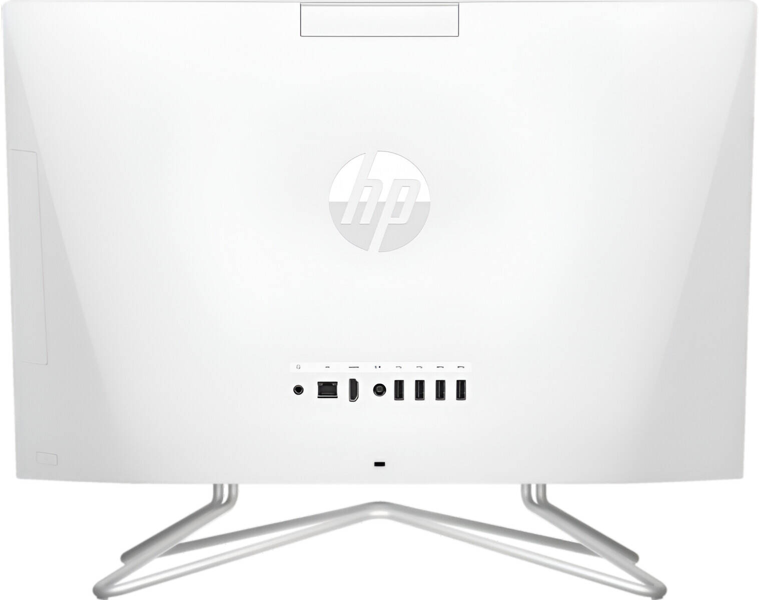 HP 24-cb1004l All-In-One Desktop Computer,23.8" FHD IPS Display, Intel Core i5-1235U, 8GB RAM, 512GB SSD, Intel Iris Xe Graphics, English Keyboard & Mouse, Free DOS, White | 9S2K4PA