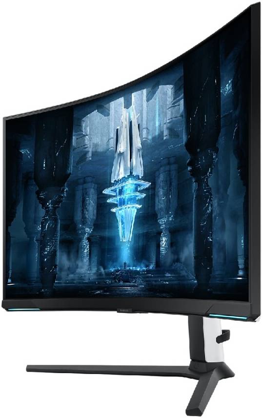 Samsung Odyssey Neo G8 32" 4K Curved Gaming Monitor – 3840x2160, 240Hz Refresh Rate, 1ms Response Time, Quantum HDR2000, Quantum Mini-LED, AMD FreeSync Premium Pro, CoreSync RGB Lighting, Model LS32BG850NMXUE