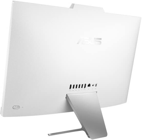 ASUS A3402WBAT AIO Desktop Computer, 23.8" FHD Wide View Touch Display, Intel Core i5-1235U, 8GB RAM, 512GB SSD, Intel UHD Graphics, ENG K/b & Mouse, Free DOS, White | 90PT03G4-M06AX0