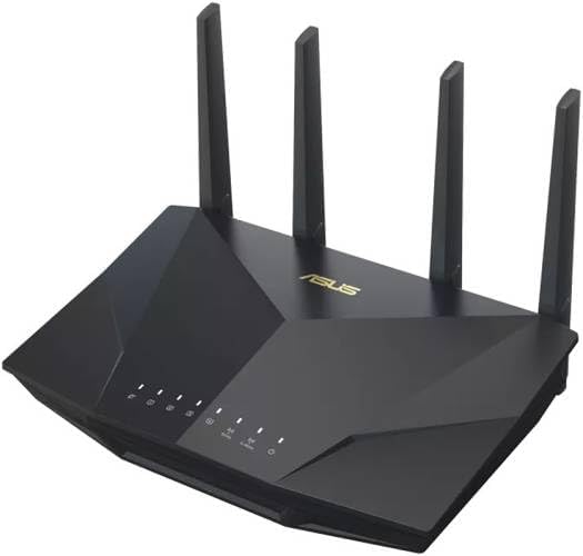 ASUS RT-AX5400 WiFi 6 Dual-Band Router – 5,400 Mbps, OFDMA & MU-MIMO, AiMesh Compatible