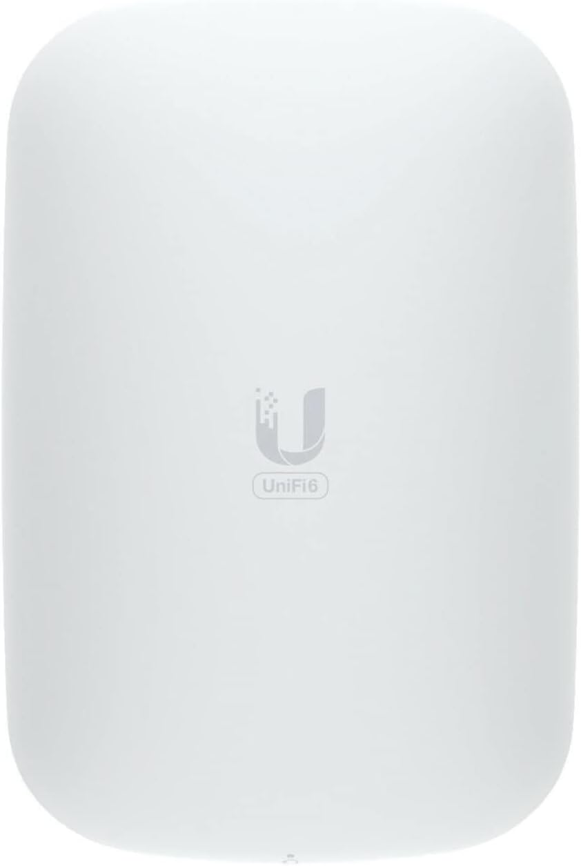 Ubiquiti U6-Extender-EU – Wi-Fi 6 Range Extender, High-Speed Wireless Coverage Booster, PoE Powered, Compact EU Version