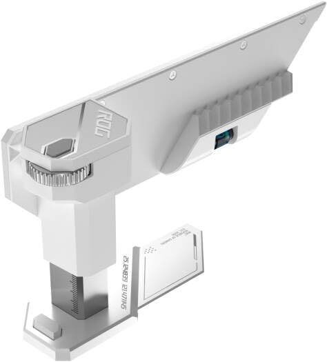 ASUS ROG HerculeX XH01 Graphics Card Holder – White, GPU Support Bracket