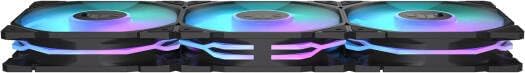 ASUS TUF Gaming TR120 ARGB Reverse Fan Black – 120mm 3-in-1 Pack, Addressable RGB, High-Performance Cooling