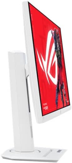 ASUS ROG Strix XG27ACS-W Gaming Monitor – 27", 2560x1440 QHD, 180Hz, 1ms Response, DisplayPort + HDMI + USB-C, White