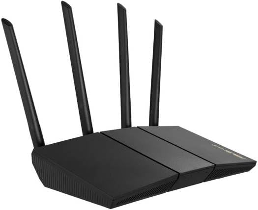ASUS RT-AX57 WiFi 6 Dual-Band Router – 1,800 Mbps, OFDMA & MU-MIMO, AiMesh Compatible