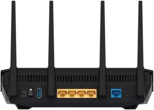 ASUS RT-AX5400 WiFi 6 Dual-Band Router – 5,400 Mbps, OFDMA & MU-MIMO, AiMesh Compatible