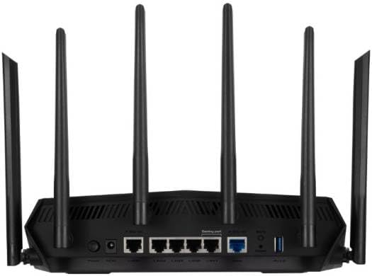 ASUS GT-AX6000 WiFi 6 Dual-Band Router – 6000 Mbps, OFDMA & MU-MIMO, AiMesh Compatible