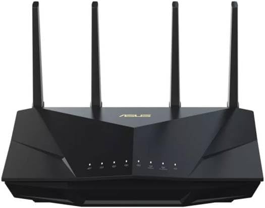 ASUS RT-AX5400 WiFi 6 Dual-Band Router – 5,400 Mbps, OFDMA & MU-MIMO, AiMesh Compatible