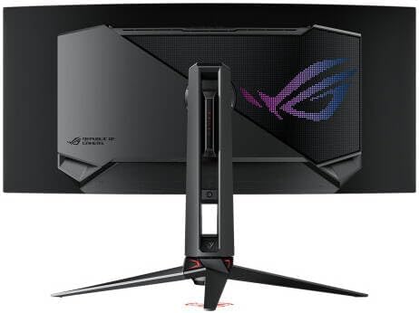 ASUS ROG Swift PG34WCDM Gaming Monitor – 34" Ultrawide QHD (3440x1440), OLED, 240Hz, 0.03ms, DisplayPort + HDMI (x2) + USB-C + USB Hub, Black