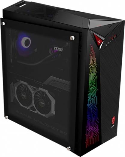 MSI MEG Infinite X 10TE-878AE 10th Gen - Intel Core i7-10700KF, 64GB (32G*2) RAM, 2TB HDD + 1TB SSD, Nvidia® GeForce® RTX 3080 10GB, Gaming PC Window 10 Home - Black | 9S6-B91651-878