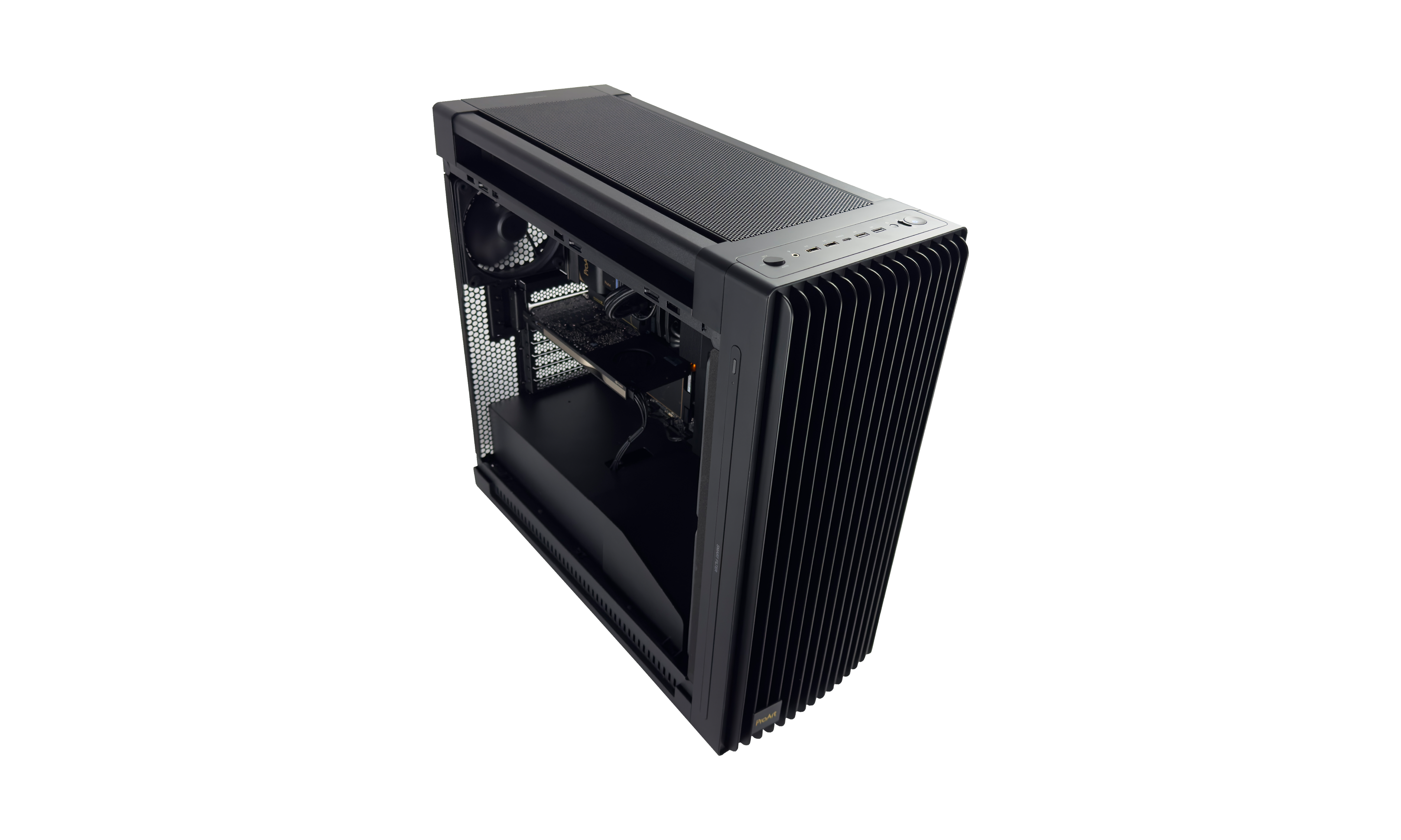 ProArt Workstation - AMD Ryzen 9 9950X 16 Cores 32 Threads, NVIDIA RTX A4000 16GB, 64GB DDR5 RAM 6000MHz, 2TB SSD Gen 4, 1000W 80 PLUS Gold PSU, 420mm Liquid Cooler, Wi-Fi + BT