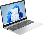 HP 15-FD0250WM Laptop – 13th Gen Intel Core i5‑1334U, 8GB RAM, 512GB SSD, 15.6" HD Display front view | Buy in UAE