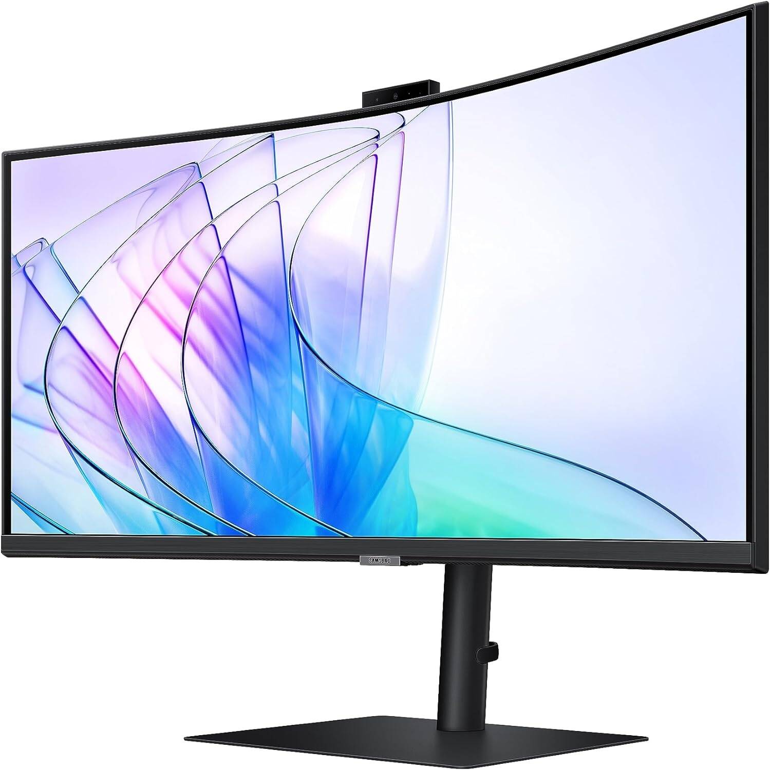 Samsung 34" Curved Monitor LS34C650VAMXUE – 3440x1440 WQHD Ultrawide, 21:9 Display, Flicker-Free, Eye Saver Mode, PBP & PIP Support, HDMI & DisplayPort Connectivity, Home & Office Use