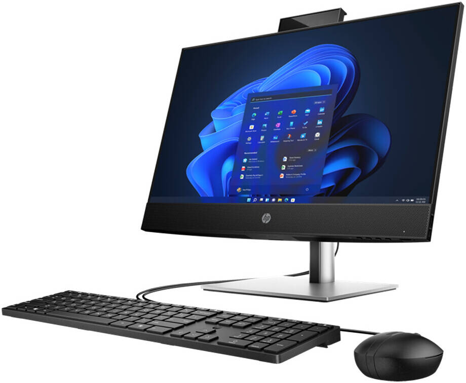 HP ProOne 440 G9 AIO Desktop Computer, 23.8" FHD IPS Display, Intel Core i5-13500T, 8GB RAM, 512GB SSD, Intel UHD Graphics 770, HP 125 Wired Keyboard & Mouse, FreeDOS, Black | 884R3EA#BH5