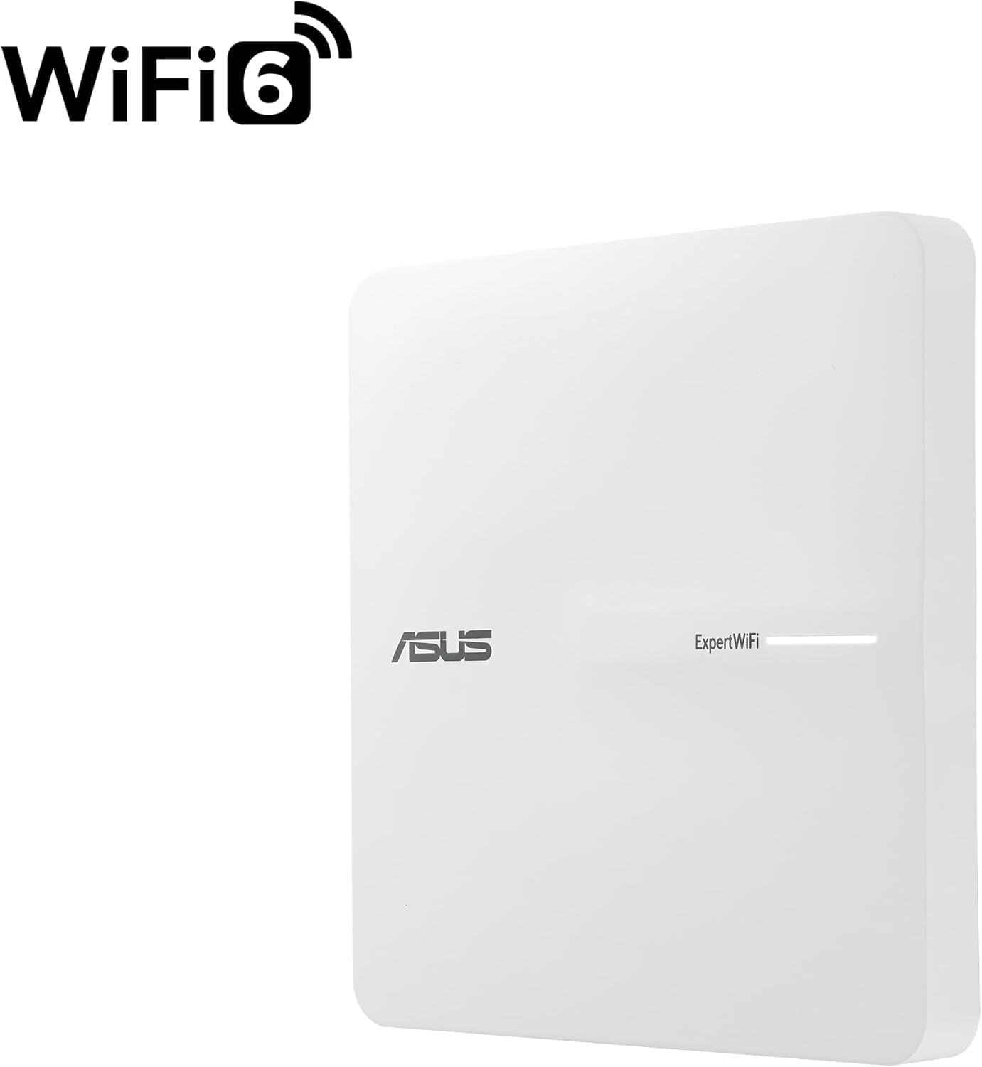 ASUS ExpertWiFi EBA63 is a Dual-Band WiFi 6 (802.11ax) PoE Access Point