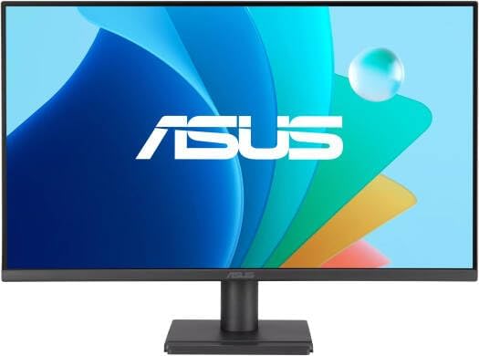 ASUS VA279QG Eye Care Monitor – 27", Full HD (1920×1080), 75Hz, 1ms (MPRT), DP + HDMI + D-Sub, Flicker-Free