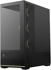 MSI MAG PANO 110R PZ Mid-Tower Gaming PC Case – Panoramic Tempered Glass Design, ARGB Fans, Dual-Chamber Layout, High Airflow Mesh, Mystic Light Sync, Tool-Free Assembly, USB 3.2 Front I/O – Premium Gaming Chassis