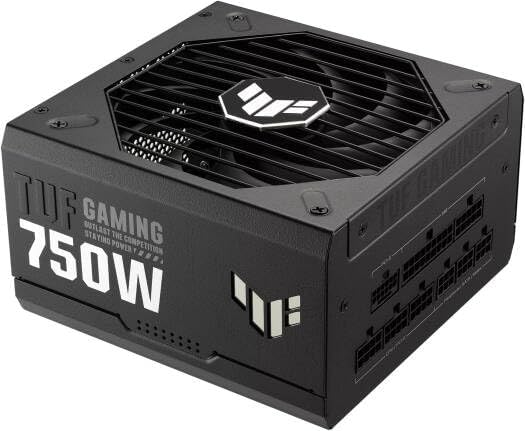 ASUS TUF Gaming 750W Power Supply – 80 Plus Gold, Fully Modular, High-Performance PSU, CE & UK Plug