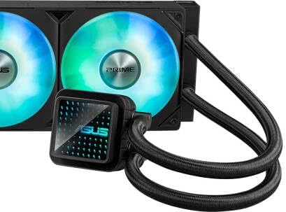 ASUS Prime LC 360 ARGB AIO Cooler – 3-in-1 Fans, Replaceable Length Tubing, High-Performance Liquid Cooling
