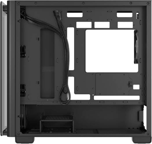 ASUS A23 Plus Mid-Tower PC Case – Black with Tempered Glass & ARGB Fans, ATX / Micro-ATX / Mini-ITX Compatible