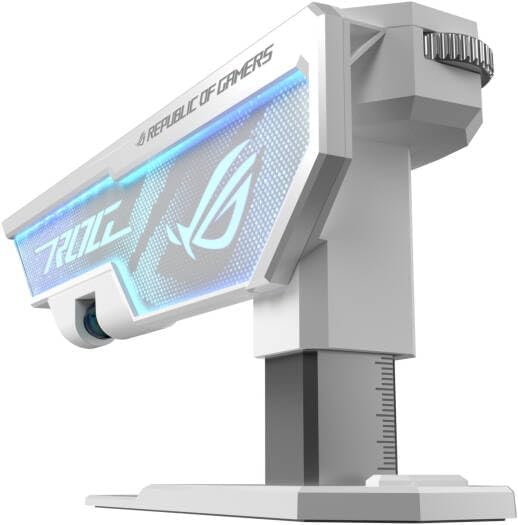 ASUS ROG HerculeX XH01 Graphics Card Holder – White, GPU Support Bracket