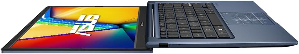ASUS Vivobook 14 X1404VA-NK1475WS Laptop – Intel Core 5 120U Processor, 8GB RAM, 512GB SSD, 14" Full HD Display, Windows 11, English Keyboard