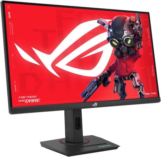ASUS ROG Strix XG279CNS Gaming Monitor – 27", 2560x1440 QHD, 0.3ms Response, DisplayPort + HDMI + USB-C, Black