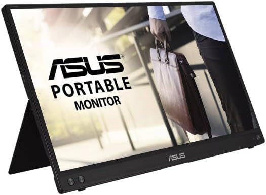 ASUS MB16ACV 15.6" Portable Monitor – 5ms Response Time, USB-C, Full HD 1920x1080, 60Hz, Black