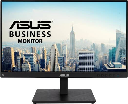 ASUS BE24ECSBT Eye Care Monitor – 23.8", Full HD (1920×1080), 5ms, DP + HDMI + USB-C + USB Hub + Built-in Speakers, Black