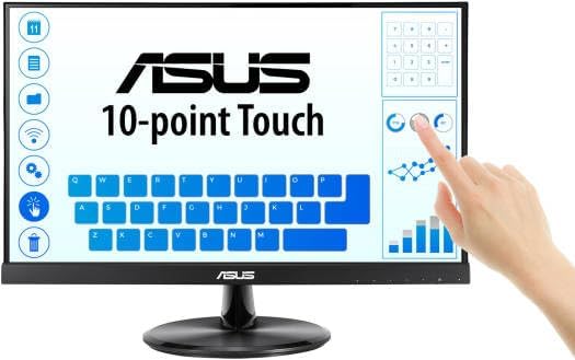 ASUS VT229H Eye Care Monitor – 21.5", Full HD (1920×1080), 60Hz, 5ms, D-Sub + HDMI, Black