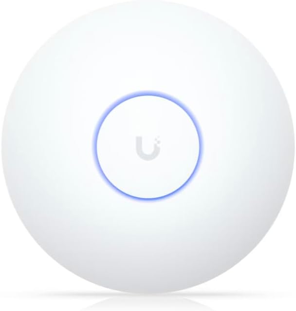 Ubiquiti U7-LR Long-Range Wi-Fi Access Point – High-Performance 4x4 MIMO, Dual-Band, Gigabit Ethernet, Enterprise-Grade Wireless, PoE Powered, Indoor/Outdoor Use