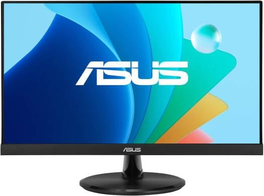 ASUS VP229HF Eye Care Monitor – 21.5", Full HD (1920×1080), 75Hz, 1ms (MPRT), D-Sub + HDMI, Black