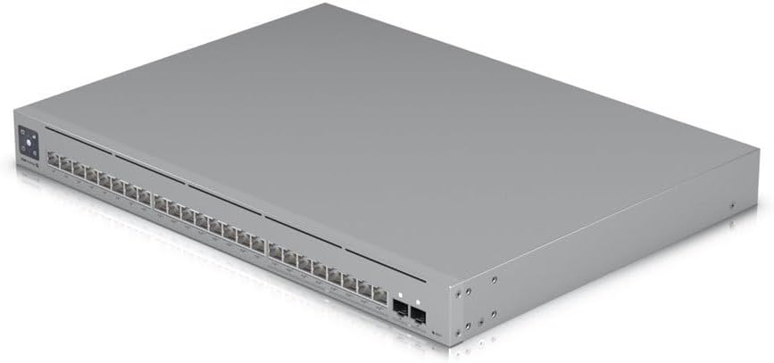 Ubiquiti USW-Pro-HD-24-PoE – 24-Port High-Performance Managed PoE Switch, UniFi Cloud-Managed, Enterprise Network Switch, EU Version