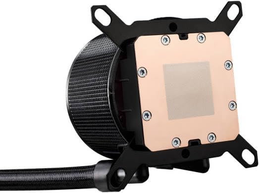 ASUS ROG RYUO III 360 ARGB Black AIO Cooler – Asetek Pump, EMMA Display, Addressable RGB, Aura Sync Compatible