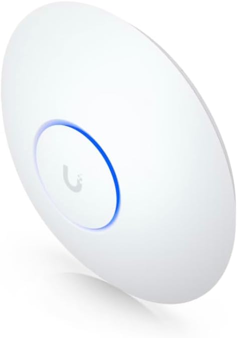 Ubiquiti U7-LR Long-Range Wi-Fi Access Point – High-Performance 4x4 MIMO, Dual-Band, Gigabit Ethernet, Enterprise-Grade Wireless, PoE Powered, Indoor/Outdoor Use