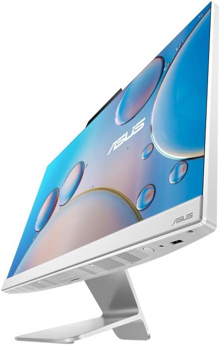 ASUS A3402WBAT AIO Desktop Computer, 23.8" FHD Wide View Touch Display, Intel Core i5-1235U, 8GB RAM, 512GB SSD, Intel UHD Graphics, ENG K/b & Mouse, Free DOS, White | 90PT03G4-M06AX0