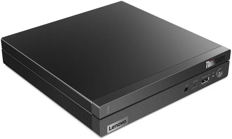 Lenovo ThinkCentre Neo 50q Gen 4 Tiny Mini PC, Intel Core i5-13420H, 8GB SO-DIMM RAM, 512GB SSD, Integrated Intel UHD Graphics, FreeDOS, Black | 12LN003PGP
