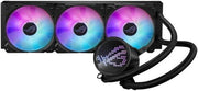 ASUS ROG RYUO III 360 ARGB Black AIO Cooler – Asetek Pump, EMMA Display, Addressable RGB, Aura Sync Compatible
