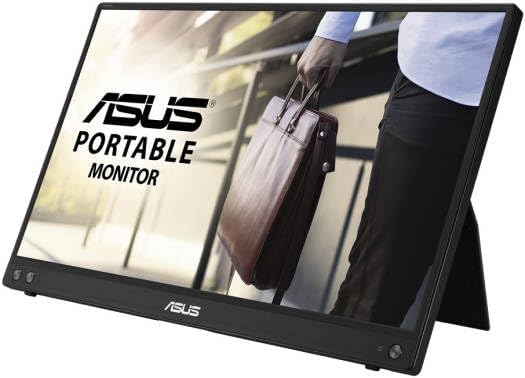 ASUS MB16ACV 15.6" Portable Monitor – 5ms Response Time, USB-C, Full HD 1920x1080, 60Hz, Black