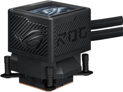 ASUS ROG Ryujin III 360 Extreme ARGB AIO Cooler – Asetek Pump, EMMA V2 Display, Addressable RGB