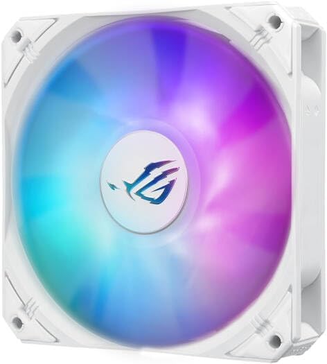 ASUS ROG Strix LC III 360 ARGB White AIO Cooler – Asetek Pump, Sigrid V2, Addressable RGB