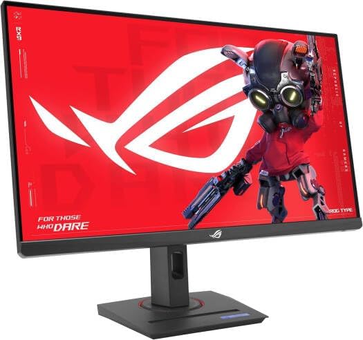 ASUS ROG Strix XG27ACG Gaming Monitor – 27", 2560x1440 QHD, 180Hz, 1ms Response, DisplayPort + HDMI + USB-C, Black