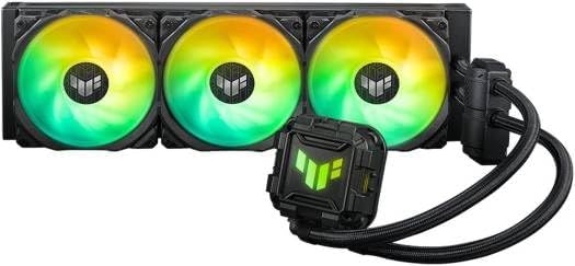 ASUS TUF Gaming LC II 360 ARGB AIO Cooler – TUF Gaming Fans, Aura Sync Compatible, High-Performance Liquid Cooling