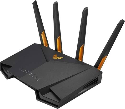 ASUS TUF-AX4200 WiFi 6 Dual-Band Router – 4,200 Mbps, OFDMA & MU-MIMO, AiMesh Compatible
