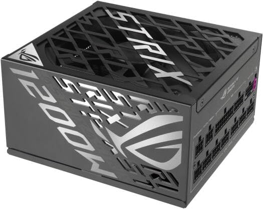 ASUS ROG Strix 1200W Gaming Power Supply – 80 PLUS Platinum, Fully Modular, Axial-Tech Fan, Aura Sync RGB, CE & UK Plug